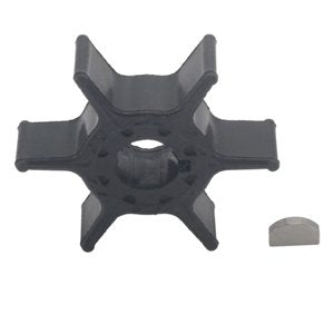 63V-44352-01 Water Pump Impeller with Key for Yamaha T8 T9.9 F9.9 F15 F20 8-20HP Outboard Motors | northboatmarine